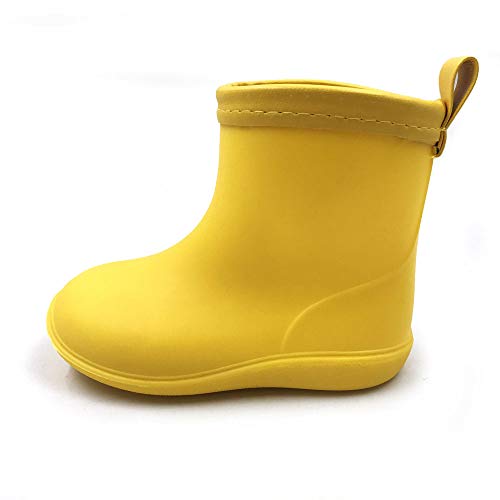 Amoji Baby Kids Easy On Rain Shoes Boots for Toddler Little Kid3
