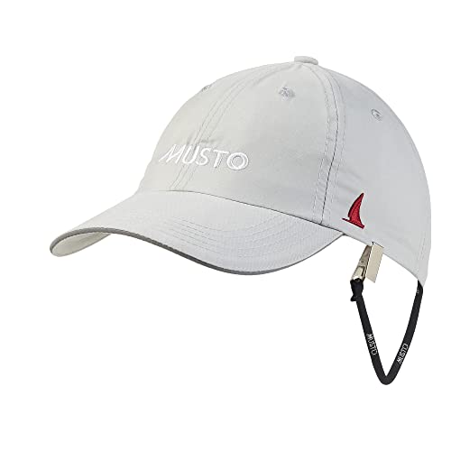 Musto Essential - Cappellino da Uomo, Asciugatura Rapida, Colore: Platino