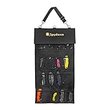 Spyderco Small SpyderPac - 18 Deep Pockets with Heavy Duty Polyester Design and Clear Plastic Window - SP2