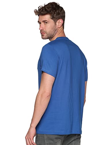 Image of Solid Men Round Neck White T-Shirt