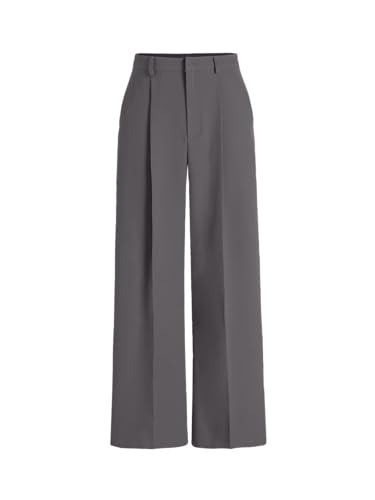 CIDER High Waist Pleated Wide Leg Pants