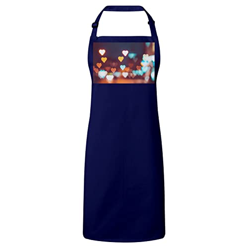 Tablier de cuisine premium navy aux finitions haut de gamme