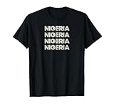Nigeria retro Camiseta