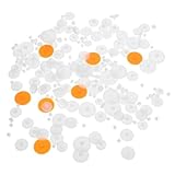 KICHOUSE プラスチック製おもちゃの車のギアセット 多機能diyプロジェクト向け 小型混合モーター駆動ギア 子供の機械模型用 アクセサリー一袋入り 色とスタイル指定不可