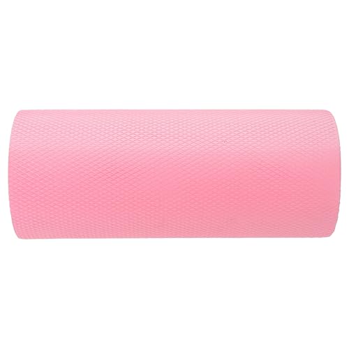 Rodillo de masaje muscular BESTonZON semicircular para yoga y pilates, rosa, 30x6.3 cm, herramienta de ejercicio para fortalecimiento del core y alivio lumbar en casa miniatura 1