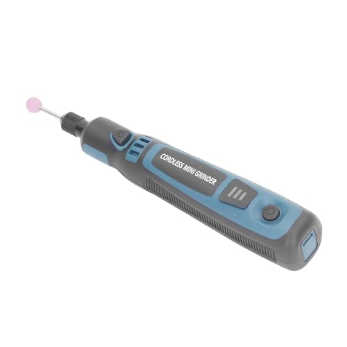 Tragbarer Elektrischer Schleifstift 3 Geschwindigkeiten USB-Aufladung Kabelloses Rotationswerkzeug zum Schleifen, Bohren, Polieren, Gravieren, DIY-Projekte