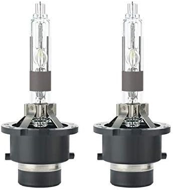 D2R HID Xenon Low Beam Headlight OEM Factory Replacement Bulbs 8000K Light Blue for 2001 to 2005 Lexus GS430