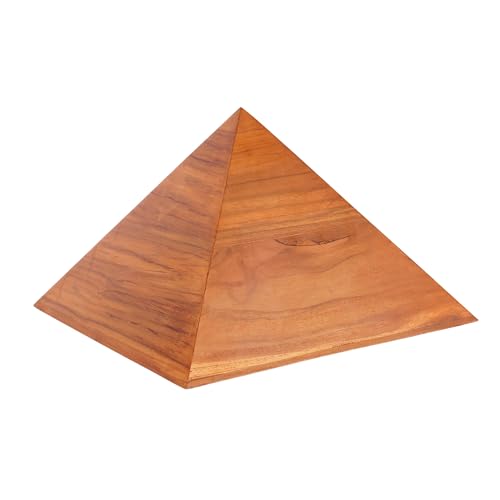 Image of MahaVastu Vastu Pyramid - Vastu Remedy to Amplify Energies | Positive Energy, Success & Good Luck Items for Home Decor (Wooden)