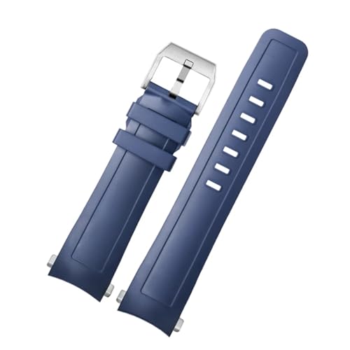 Bracelet montre noir étanche 22mm silicone pour IWC Aquatimer IW3290