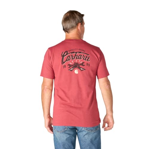 Carhartt Men's Irvine Relaxed Wrench T-Shirt, Amber Terrain