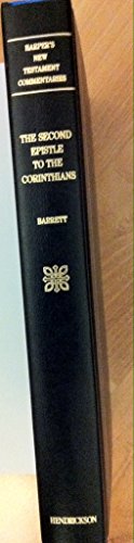 A commentary on the Second Epistle to the Corin... 0913573590 Book Cover
