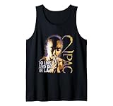 Official Tupac to Live and Die in LA Tank Top