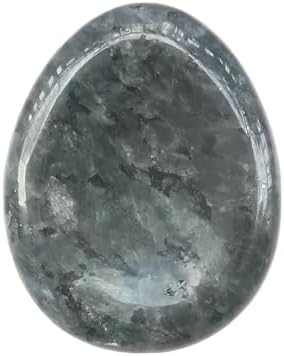 Sunshcat Natural Black Labradorite Water Drop Chakra Thumb Worry ...