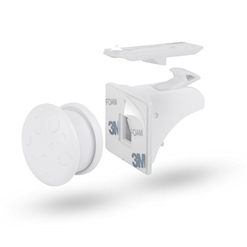 Topcom 10.045.14 CP100 magnetico-Cerraduras niños (Ganchos de Seguridad armarios, 4 Pieza(s), Blanco, Cajón, 290 mm, 110 mm) Cover