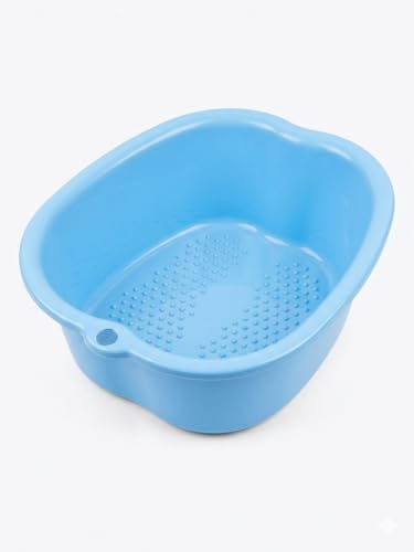 Bañera para remojo de pies pedicura cubeta de masaje y desintoxicación