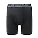 PUMA Men's 4-Pack Training Fit Performance Boxer Briefs, Blue/Black, Medium