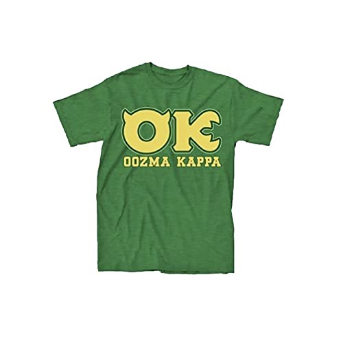 T-shirt Monsters Disney vert vêtement Oozma Kappa haut Monsters University look vintage pop