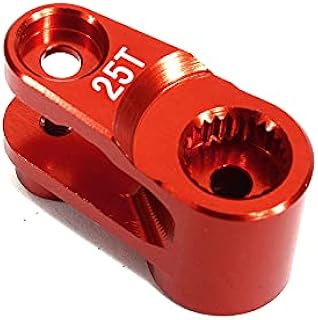 Integy RC Model C30595RED Billet Machined Servo Arm for Traxxas 1/10 Maxx 4S