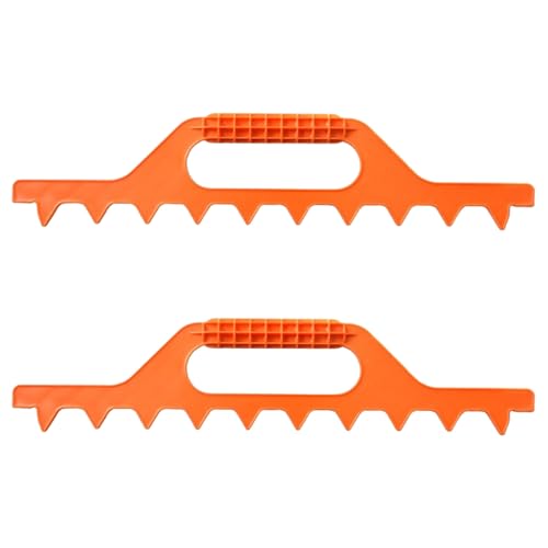 2 Stück Imkereikamm mit 9 Zinken für effiziente Bodennivellierung in Bauernhöfen, Gärten und Obstgärten mit verstellbaren Zähnen, Bodenbeschaffenheit, Rechen