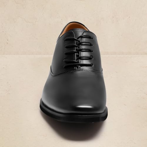 Image of CHAMARIPA Elevator Shoes for Men | Invisible Height Increase Plain Toe Oxford Dress Shoes | Built-in System Adds 2.76 Inches /7cm | Formal Business Shoes | US 7-12