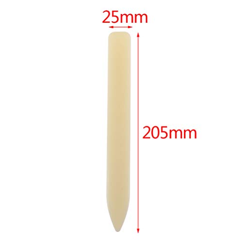 8 Pack Bone Folder Tool Bone Folder Crafts Scoring Folding Creasing Paper Crafting Scrapbooking Tool for Paper Leathercrafts Bookbinding and Card Making Handmade, 8 Inch by Uoeo - Used condition - Image 8