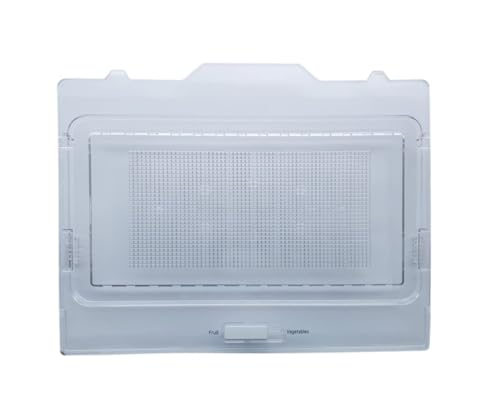 Image of OM PLASTICS Vegetable Basket Cover Suitable for LG Double Door Refrigerator Compatible with (Part Code MCK679856) CRISPER GLASS LID MATCH CODE AND BUY