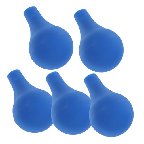 BELLIFFY Lab Pipettes 5pcs Silicone Bulb Dropper Replacement Graduated Dropper Cap