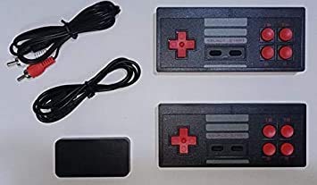 Image of UBOX Two Players USB Wireless Handheld TV Video Game Console Build in 620 Classic Games 8Bit Mini Video Game Console Support AV /HDMI Output for Kids (Off-White)