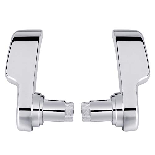 Lifter para tapas de alforjas de aleación de zinc cromado para Harley Touring Road King Street Glide Road Glide Electra Glide 2014-2026 miniatura 4