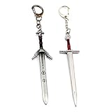 Material: zink legierung Größe: 12cm Farbe: Silber Gewicht: 28g Funktion: kann verwendet werden als Schlüsselanhänger Schlüssel Ringe, dekorationen, urlaub, geschenke, dekorationen. Verpackung: 2 teile/los Das paket beinhaltet: 2 stück/viele einzelteile, wie gezeigt in die erste foto.