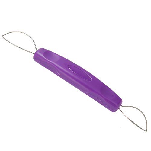 Pelador de Uvas Aramox, Pelador de Uvas Morado, Mini Herramientas Portátiles de Acero Inoxidable para Frutas,...