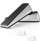 2 Pack Rubber Door Stopper Wedge - Heavy Duty Door Stoppers Stop Wedge Made of Premium Quality Br...