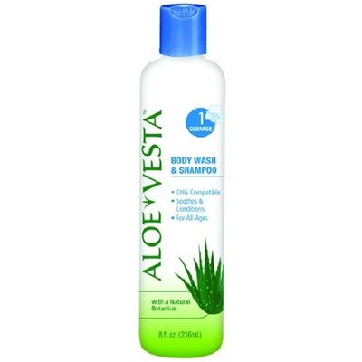 MCK18661808 - Convatec Shampoo and Body Wash Aloe Vesta 8 oz. Bottle Scented