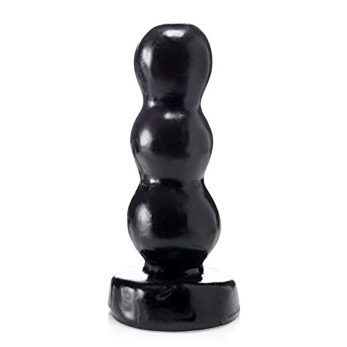Plug anal XXL HardToys Slater noir grand diamètre 19 x 7 cm