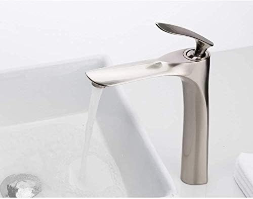 Robinet d'évier mitigeur eau chaude et froide en laiton contre les fuites