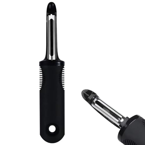 Vegetable Peeler with Non-Slip Handle, Peelers for Kitchen, Durable Kitchen Tool for Effortless Peeling, Potato, Carrot, Veg, Fruit, Stainless Steel