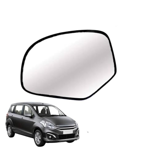 Image of Kylo Ertiga T-1 (2012-2017) Passenger Side (Left Side) Car Side Mirror Glass /Tukdi /Sub Mirror Plate