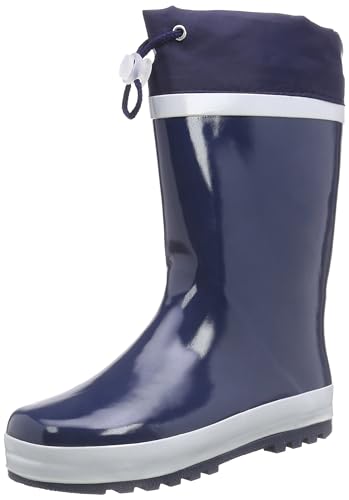 Playshoes Kinder Gummistiefel aus Naturkautschuk, warme Unisex...