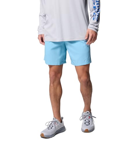 Columbia Mens PFG Backcast IV Quick Dry Swim Shorts, Vintage Blue, Small x 8