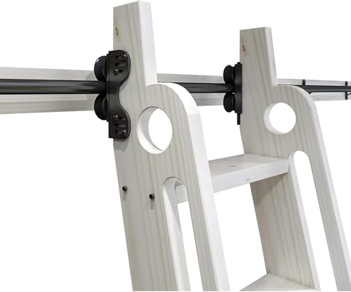 Système d'échelle roulante rétractable pour optimiser l'espace de votre bureau - 6
