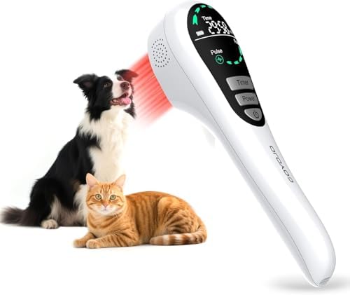 GOYOJO Cold Laser Therapy for Dogs – Red Light Device with Stand ...