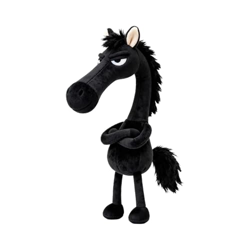 Pendentif en peluche cheval mignon pour sac à main et clés