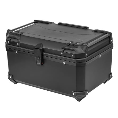 Amazon | HI-LINE バイク リアボックス 65L 【ダイヤルロック式