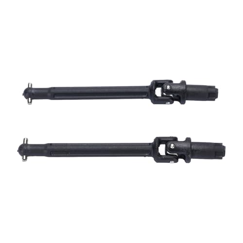 Alomejor Fernbedienungssteuerung Vorne Drehwelle Teil Metall RC CVD -Antriebswelle Hundeknochengelenk für 1/14 RC -Auto -Upgrade -Teile