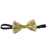 MINAOLULUS Fiocco Glitter Uomo per Oro da Banchetti e Regolabile Spettacoli