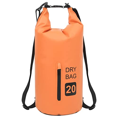 Dry Bag con cremallera Naranja 5.3 Gal PVC