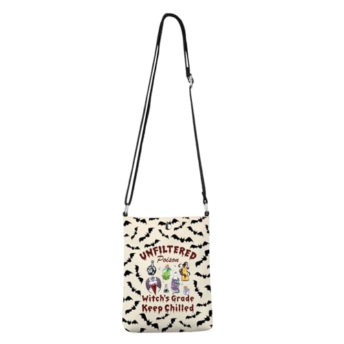 BNQL Unfiltered Poison Witches Crossbody Bag Halloween Witch Gifts Spooky Season Gifts Halloween Crossbody Cell Phone Purse3