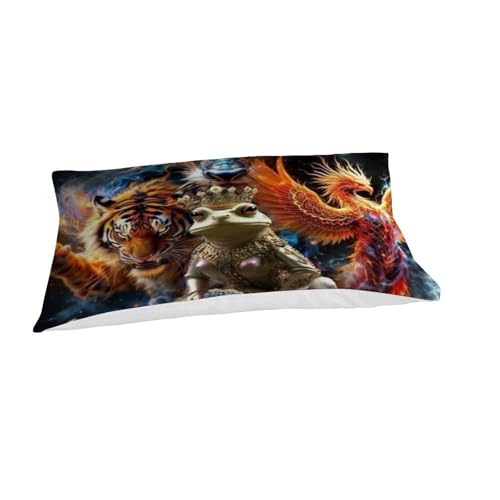 Housse de couette single animaux 135x200 microfibre - 7