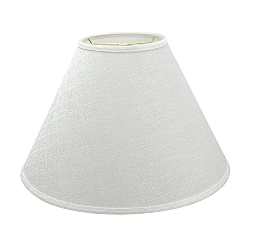 Transitional Off White 18 Wide Spider Lamp Shade by Aspen Creative