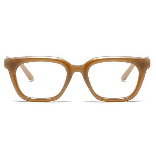 Image of Cyxus Blue Light Blocking Glasses Women Men TR90 Square Chunky Frame Computer Gaming Party 8237